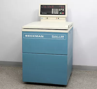 Buy Beckman J6M Refrigerated Floor Centrifuge 344281 With JS-4.2 Rotor & Buckets • 2,840.74$