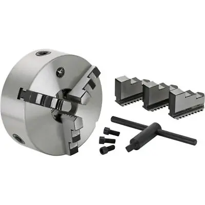 Buy Grizzly G9831 6  3-Jaw Plain Back Scroll Chuck • 293.95$