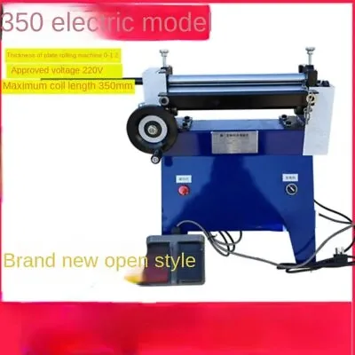 Buy Electric Rolling Machine Stainless Plate Bending Machinery 350MM  Tool • 860$