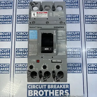 Buy Siemens FXD63B200 200 Amp 600 Vac 3 Pole Circuit Breaker (Ship Same Day) • 279.99$