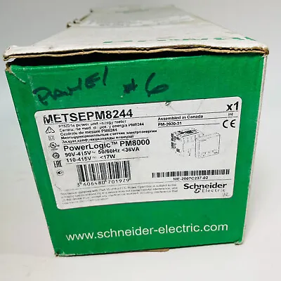 Buy New Schneider Electric METSEPM8244  PowerLogic Power And Energy Meter • 2,090$