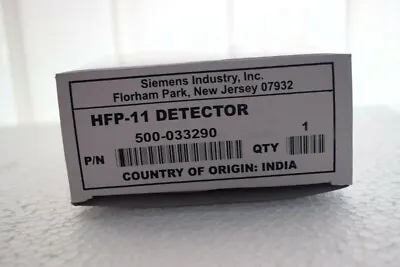 Buy SIEMENS HFP-11 FIRE ALARM SMOKE HEAT DETECTOR HFP11, HFP-11 Pack Of 1 Pcs • 122.55$