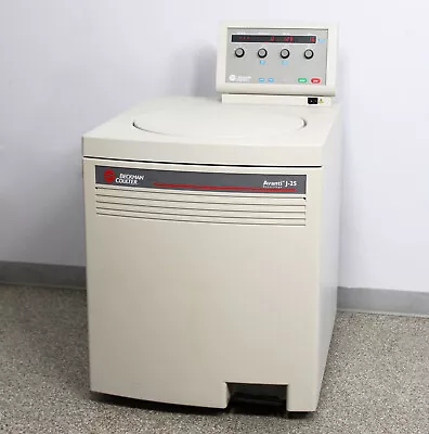 Buy Beckman Coulter Avanti J-25 High-Speed Refrigerated Floor Centrifuge 363102 • 4,120$