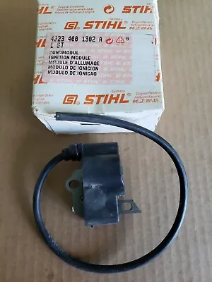 Buy NEW OEM STIHL Concrete Cut-Off Saw Ignition Module TS400 4223 400 1302 (S1) • 111.11$