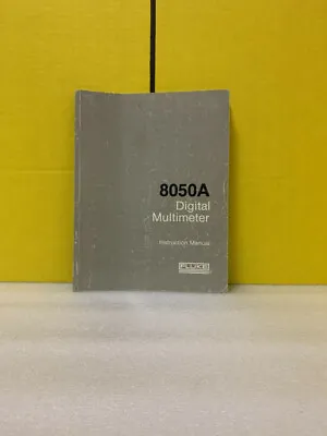 Buy Fluke 8050A Digital Multimeter Instruction Manual • 39.97$