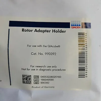 Buy QIAcube Rotor Adaptor Holder (Cat #: 990392) • 59$