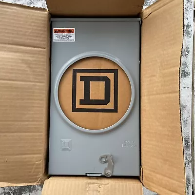 Buy New Square D Uhtrs202b Electrical 200 Amp Meter Socket Box 4 Jaw 1 Phase • 185$