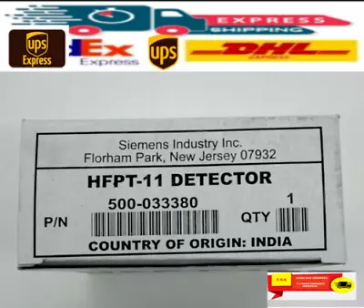 Buy Siemens Hfpt-11 Fire Alarm Smoke Heat Detector Hfpt11, Siemens Hfpt-11 Fire Alar • 80$