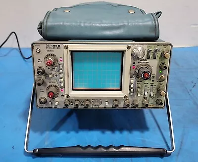 Buy Power Tested Tektronix 465B 2 Channel 100MHz Analog Oscilloscope With Probes • 124.66$
