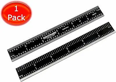 Buy Benchmark Tools 6  5R Rigid Machinist Ruler Grad Black Chrome Stainless Steel • 8.99$