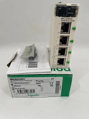 Buy New Open Schneider Electric BMXNOC0401 Modicon M340 Ethernet/IP Modbus TCP • 995$