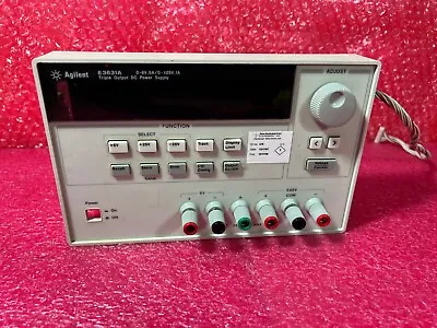 Buy HP Agilent E3631A Tripple Output Power Supply ''Panel Only'' Used • 129$
