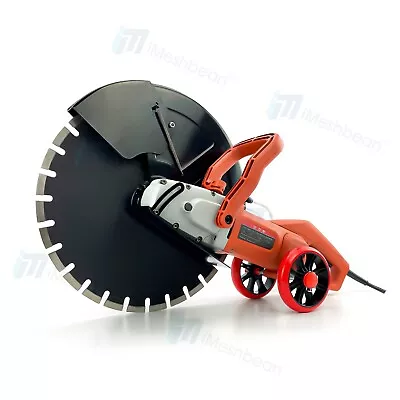 Buy 16'' Electric Concrete Saw Wet/Dry Saw Cutter With Water Pump And Blade 3200W US • 199.99$