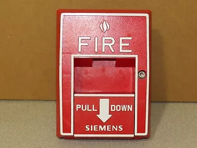 Buy Siemens Hms-s Single Action Fire Alarm Pull Station Clean Free Fedex 2-day Ship • 38.88$
