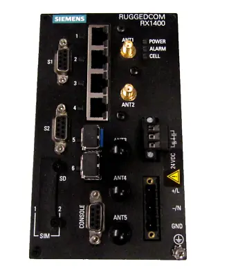 Buy Siemens Ruggedcom RX1400 Industrial Ethernet Switch 6GK60140AM210BA0 • 600$