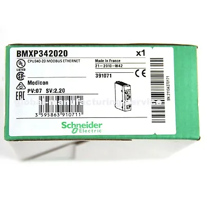 Buy Schneider Electric Modicon M340 BMXP342020 BMX-P342-020 NEW • 569.49$