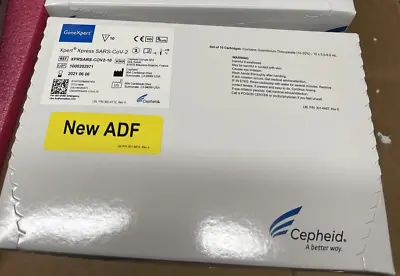 Buy Cepheid GeneXpert Xpress SARS-CoV-2  XPRSARS-COV2-10 2021 Expiration 1 Box • 44.99$