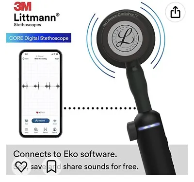 Buy 3M Littmann CORE Digital Stethoscope • 227.50$