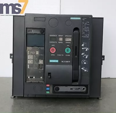 Buy Siemens Wlii 3200n Integrated Circuit Breaker 3200 Amps 3wl1232-3as32-1aa2 • 4,999$
