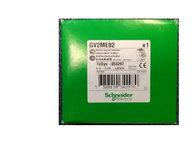 Buy ORIGINAL Schneider Electric GV2ME02 AUTHENTIC Made In France SAME DAY SHIPPING • 55$