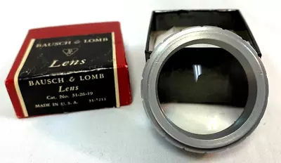 Buy BAUSCH & LOMB 31-26-19 ~ 2X Objective Lens For StereoZoom Microscope Made In USA • 75$