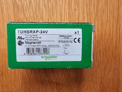 Buy SCHNEIDER ELECTRIC MAGNETCRAFT TDRSOXP-24V Time Delay Relay • 35$