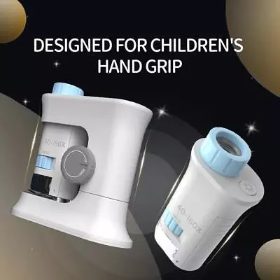 Buy Children's Handheld Science Experiment Pocket Microscope Kit Toy G2V2 • 7.50$