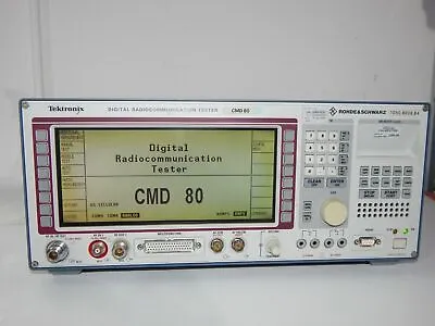 Buy Rohde & Schwarz DIGITAL RADIOCOMMUNICATION TESTER CMD 80 With Many Options • 1,100$