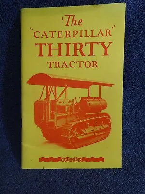 Buy The Caterpillar Thirty 30 Crawler Tractor Dozer Bulldozer Brochure Manual Book • 19.95$