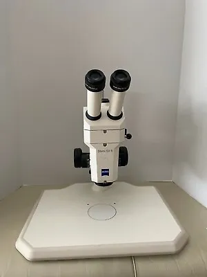 Buy Zeiss Stemi SV6 Stereo Microscope And Zeiss KL 200 Stereomicroscope Light Source • 1,050$