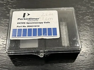 Buy Perkin Elmer Spectroscopy Cell 20mm 2cm Light Path UV/VIS B0631010 • 399.99$