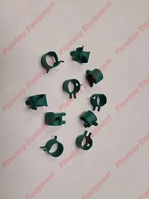 Buy 5904 Fuel Line Clamps Fits 3/8  OD Hose Lawn Mower Tractor Skid Steer Combine • 6$