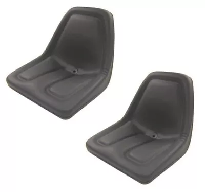 Buy New Black Set Of 2 Seats For John Deere Gator TM333BL Bobcat Skid Steer Case-IH • 136.99$