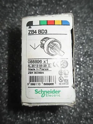Buy (v37-3) Schneider Electric Zb4 Bd3 Selector Switch Operator • 19.99$