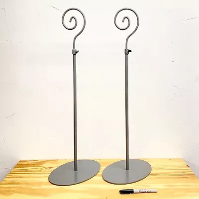 Buy Display Stand Rack Metal Iron Set Of 2  Clothing Countertop • 19$