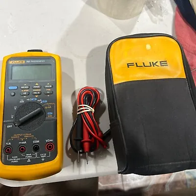 Buy Fluke 787 ProcessMeter With Case And Test Leads • 510$