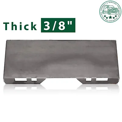 Buy 3/8  Universal Quick Attach Mount Plate For Kubota And Bobcat Skid Steer Tractor • 139$