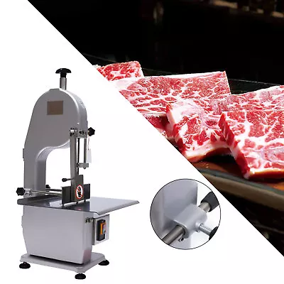 Buy Commercial Frozen Meat Bone Saw Butcher Band Saw Cutting Machine 1500W 10-150mm  • 422.75$
