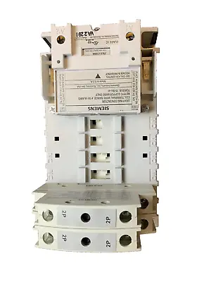 Buy Siemens LCE00C004120A  Lighting Contactor With 2) 49LCPP2A Power Poles *TESTED* • 158.88$