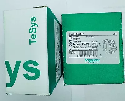 Buy ORIGINAL Schneider Electric LC1D25G7  New Same Day Free Shipping  From USA • 64.99$