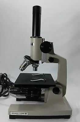 Buy Vtg Bousch And Lomb Microscope With Light Source Japan • 59.99$