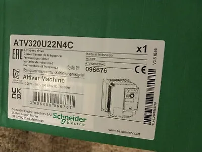 Buy Schneider ATV320U22N4C Inverter 2.2KW New Factory • 265$