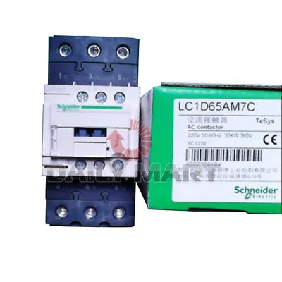 Buy BRAND NEW IN BOX Schneider Electric LC1-D65AM7C 220V Q7C 380V AC Contactor • 88.33$