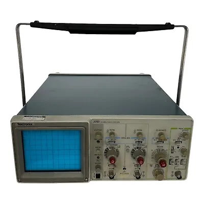 Buy Tektronix 2213 60 MHz Portable Two Channel Analog Oscilloscope • 189.95$