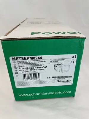 Buy New Schneider Electric METSEPM8244 PowerLogic PM8000 - PM8244 DIN Rail Mount • 2,395$