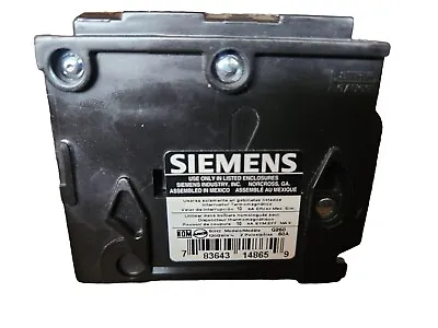 Buy Siemens Q260 60Amp 2 Pole 240V Circuit Breaker - Black • 13.95$
