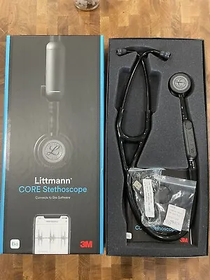 Buy Eko 3M Littmann Digital Stethoscope With CORE Attachment 8483 W/ Case • 299$