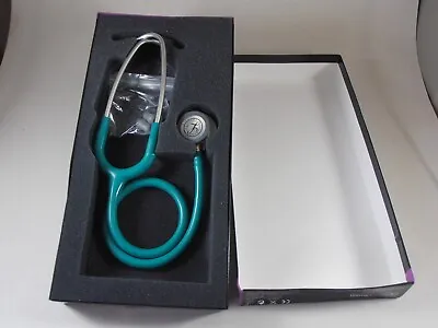 Buy Littmann Classic III Stethoscope 27” Mint In Box 3M Emerald Tube • 52$