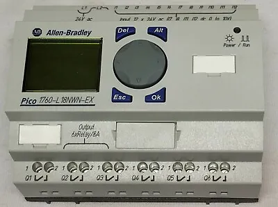 Buy New Allen-bradley 1760-l18nwn-ex 24v Expandable Pico Controller !!!  • 499$