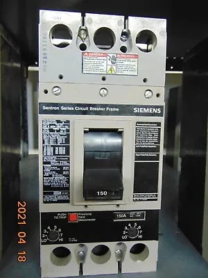 Buy Siemens HFD62F250 150 Amp BREAKER SENTRON • 150$